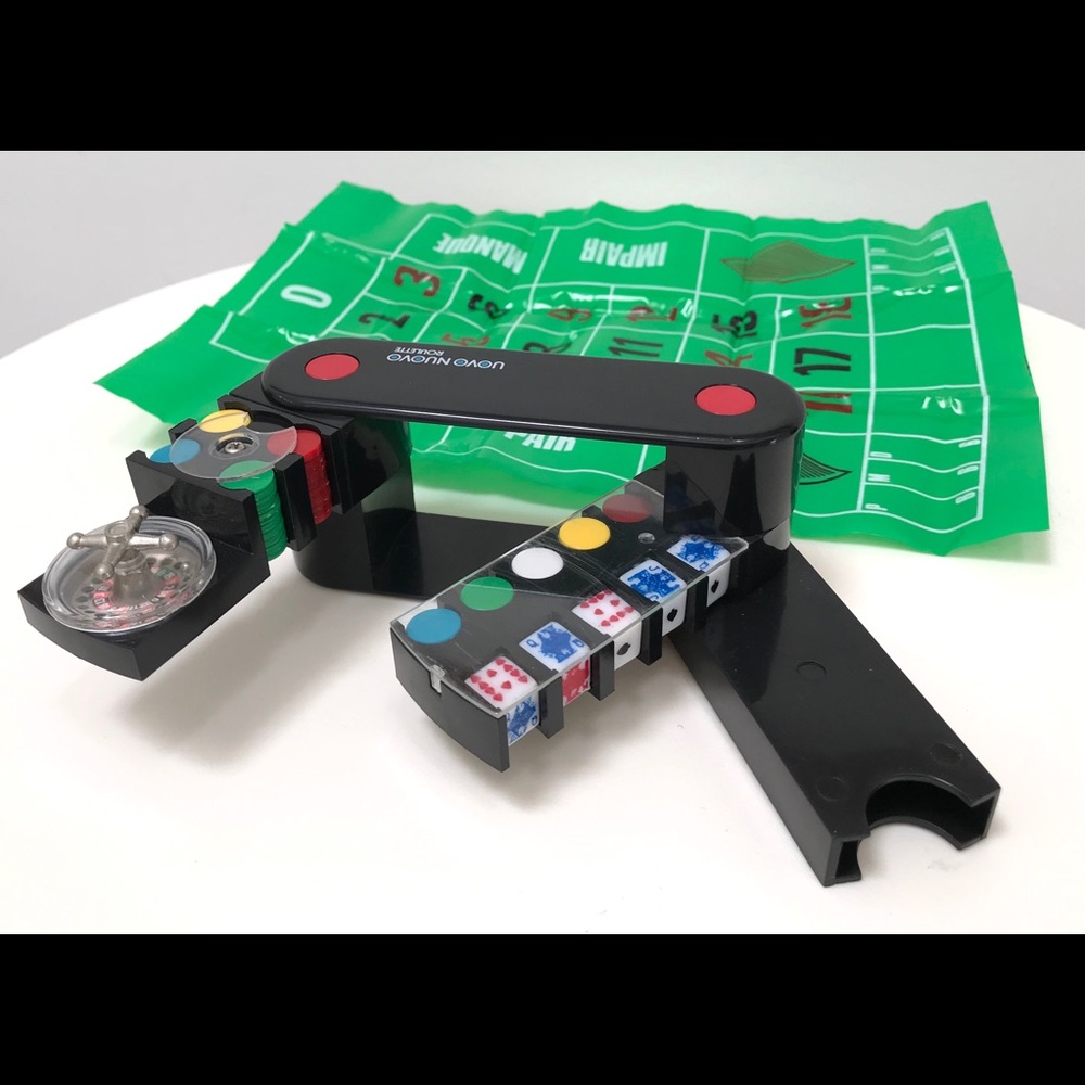 🎲4.5” Mini Travel Roulette Set